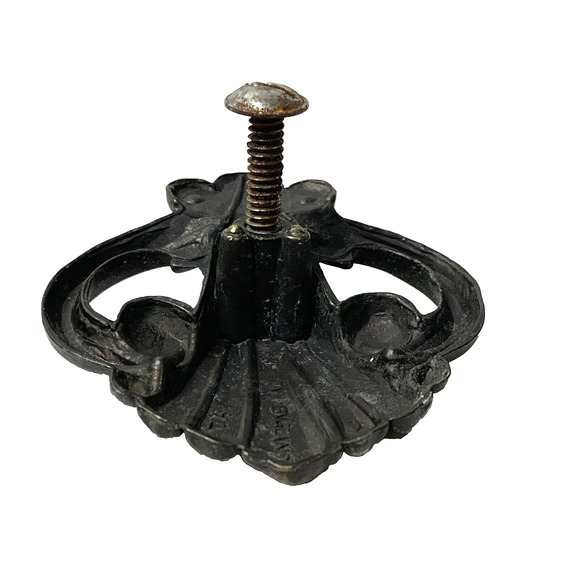 Vintage Metal Gold Effect Pull Drop Door Drawer Dresser Knob Handle Project - Picture 3 of 9